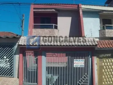 Sobrado com 4 Quartos à venda, 263m² no Jardim Santo Antônio, Santo André