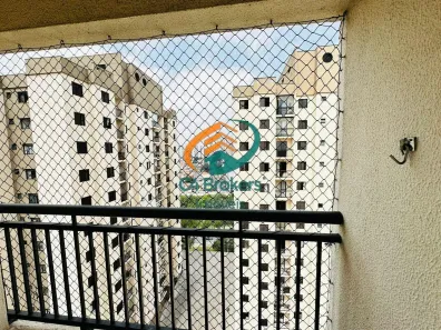 Apartamento com 3 Quartos para venda ou aluguel, 68m² no Jardim Flor da Montanha, Guarulhos