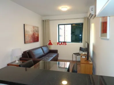 Flat com 1 Quarto para alugar, 40m² no Itaim Bibi, São Paulo