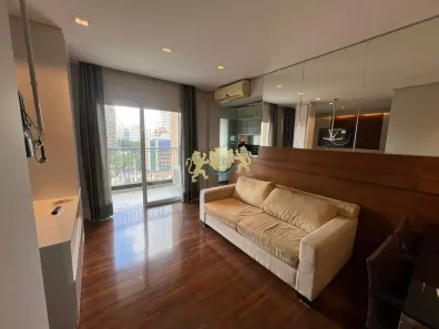 Flat com 1 Quarto para alugar, 48m² no Vila Nova Conceição, São Paulo