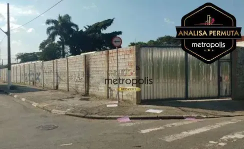 Lote/Terreno à venda, 940m² no Casa Branca, Santo André