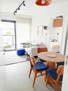 Apartamento com 1 Quarto para alugar, 40m² no Pinheiros, São Paulo
