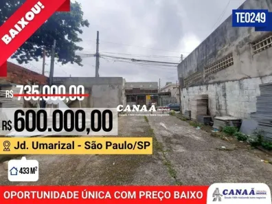 Lote/Terreno à venda, 433m² no Jardim Umarizal, São Paulo