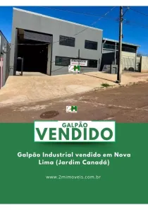 Galpão/Depósito/Armazém à venda, 324m² no Jardim Canadá, Nova Lima
