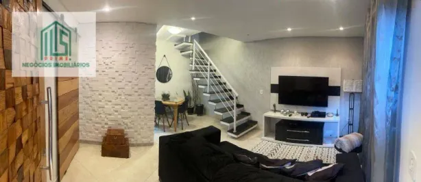 Sobrado com 3 Quartos à venda, 123m² no Jardim Santo Antônio, Santo André