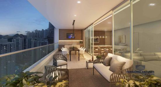 Apartamento com 4 Quartos à venda, 190m² no Vila da Serra, Nova Lima