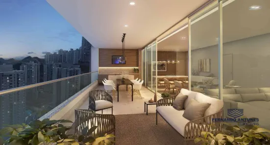 Apartamento com 4 Quartos à venda, 190m² no Vila da Serra, Nova Lima