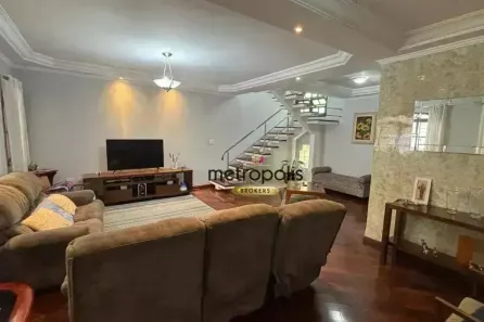 Sobrado com 3 Quartos à venda, 239m² no Vila Metalúrgica, Santo André