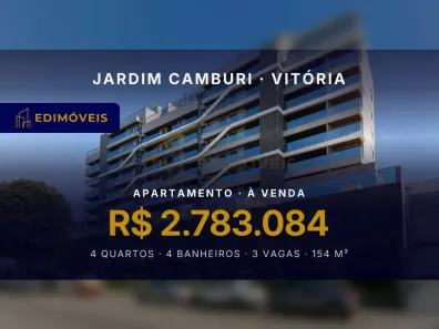 Apartamento com 4 Quartos à venda, 154m² no Jardim Camburi, Vitória
