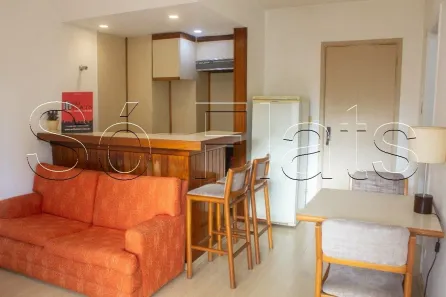 Flat com 1 Quarto para alugar, 45m² no Jardim Paulista, São Paulo