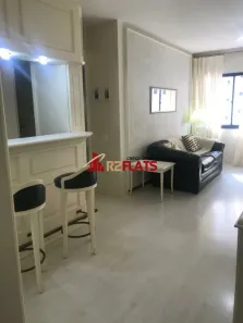 Flat com 1 Quarto para alugar, 42m² no Itaim Bibi, São Paulo