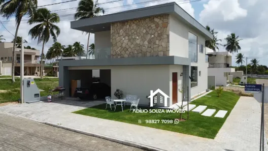 Casa de Condomínio com 3 Quartos à venda, 195m² no Cajupiranga, Parnamirim