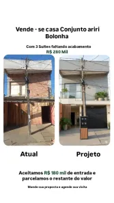 Sobrado com 3 Quartos à venda, 132m² no Coqueiro, Belém