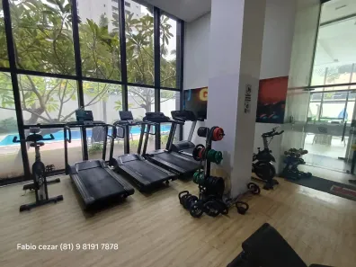 Apartamento com 3 Quartos para alugar, 36m² no Madalena, Recife