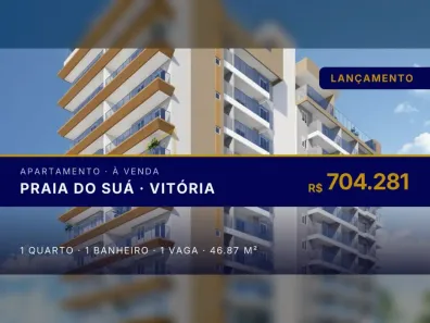 Apartamento com 1 Quarto à venda, 46m² no Praia do Suá, Vitória
