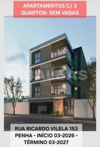 Apartamento com 2 Quartos à venda, 40m² no Penha de França, São Paulo
