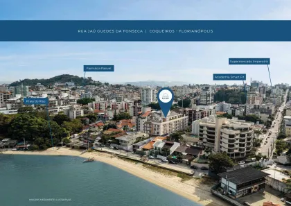 Apartamento com 2 Quartos à venda, 120m² no Coqueiros, Florianópolis