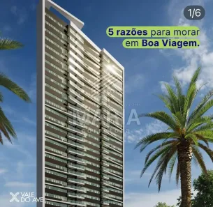 Apartamento com 3 Quartos à venda, 108m² no Boa Viagem, Recife
