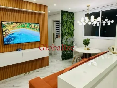 Apartamento com 2 Quartos à venda, 46m² no Areia Branca, Santos