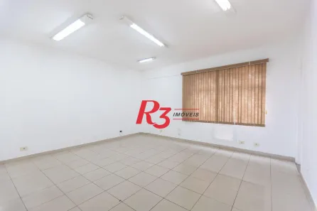 Sala Comercial para alugar, 48m² no Boqueirão, Santos