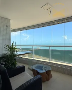 Apartamento com 3 Quartos para alugar, 147m² no Meireles, Fortaleza