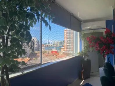 Apartamento com 2 Quartos à venda, 125m² no Ponta da Praia, Santos