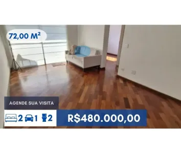 Apartamento com 2 Quartos à venda, 72m² no Jardim Rizzo, São Paulo