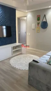 Apartamento com 2 Quartos para alugar, 59m² no Jóias de Santa Bárbara, Santa Bárbara D'Oeste