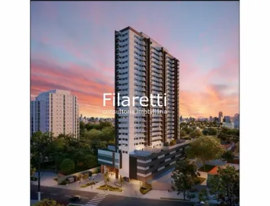 Apartamento com 1 Quarto para alugar, 33m² no Jardim Esplanada, São José dos Campos