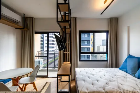 Apartamento com 1 Quarto para alugar, 25m² no Sumarezinho, São Paulo