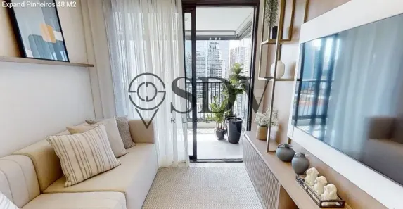 Apartamento com 1 Quarto à venda, 49m² no Pinheiros, São Paulo