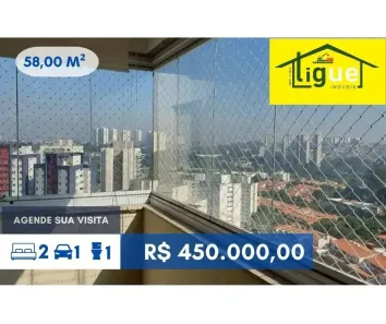 Apartamento com 2 Quartos à venda, 58m² no Jardim Ester, São Paulo