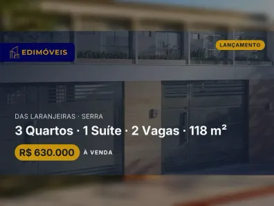 Casa com 3 Quartos à venda, 118m² no das Laranjeiras, Serra