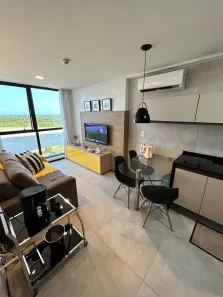 Apartamento com 1 Quarto para alugar, 35m² no Barra de Jangada, Jaboatão dos Guararapes