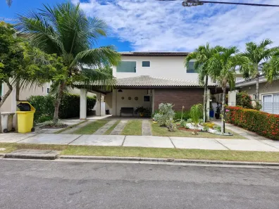 Casa de Condomínio com 4 Quartos à venda, 337m² no Alphaville (Abrantes), Camaçari