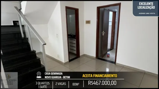 Casa com 3 Quartos à venda, 80m² no Santa Inês, Betim