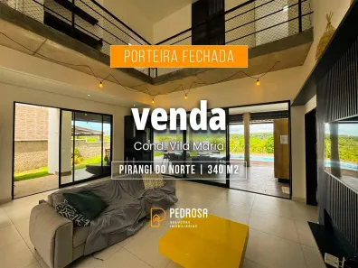 Casa de Condomínio com 6 Quartos à venda, 340m² no Pirangi do Norte (Distrito Litoral), Parnamirim