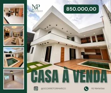 Casa com 4 Quartos à venda, 281m² no Novo Aleixo, Manaus