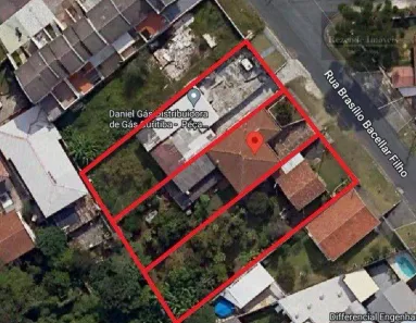 Lote/Terreno à venda, 1592m² no Tingui, Curitiba