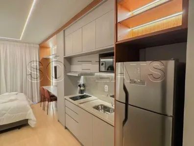 Flat com 1 Quarto para alugar, 24m² no Pinheiros, São Paulo