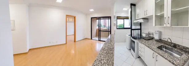 Apartamento com 1 Quarto para alugar, 43m² no Mirandópolis, São Paulo
