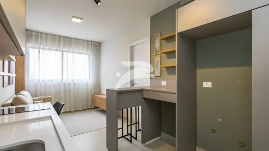 Apartamento com 1 Quarto para alugar, 32m² no Portão, Curitiba