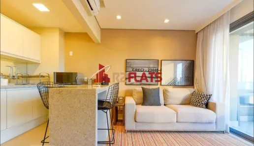 Flat com 1 Quarto para alugar, 36m² no Pinheiros, São Paulo