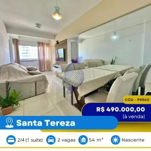Apartamento com 2 Quartos à venda, 54m² no Luiz Anselmo, Salvador