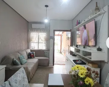 Casa com 2 Quartos para alugar, 74m² no Harmonia, Canoas