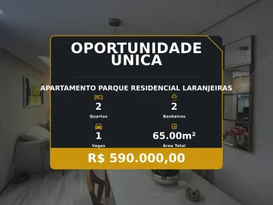 Apartamento com 2 Quartos à venda, 65m² no Parque Residencial Laranjeiras, Serra