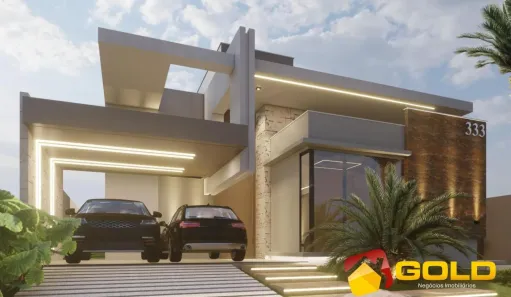 Casa de Condomínio com 3 Quartos à venda, 234m² no Granja Marileusa, Uberlândia
