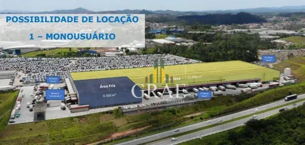 Galpão/Depósito/Armazém para alugar, 29718m² no Loteamento Industrial Coral, Mauá
