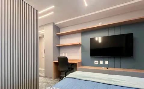 Apartamento com 1 Quarto para alugar, 32m² no Jardim das Acácias, São Paulo