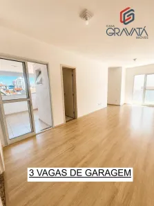 Apartamento com 3 Quartos para alugar, 90m² no Campestre, Santo André